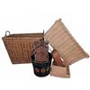 Image 1 : XL Wicker Baskets, Wooden Decor, and Metal Pail