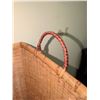 Image 6 : XL Wicker Baskets, Wooden Decor, and Metal Pail