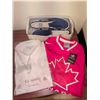 Image 2 : Men's Lot: Blue GEP Shoes, Comfort Fit 18.5 Shirt, Nike Hockey Canada Jersey