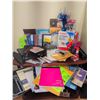Image 2 : Large Office Supply Lot with Paper, Binders, and Tools