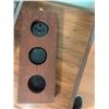 Image 5 : Wooden Weather Station with Barometer, Thermometer, Hygrometer