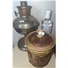 Image 4 : Painted Metal Bedside Cabinet with Drawer and Lower Door
