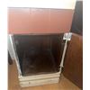 Image 5 : Painted Metal Bedside Cabinet with Drawer and Lower Door