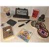 Image 1 : Lot: Schick Dial Razor, Straight Razor, Playing Cards, Collectibles
