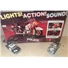 Image 1 : Revell Police Bike Model Kit with Two Diecast Cars and Four Comic Books