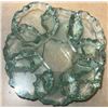 Image 2 : Soapstone Inuit Carving of Hunter and Walrus with Glass Flower Frog