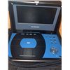 Image 3 : Picture Frames and Curtis Portable DVD Player