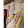 Image 5 : Large Assorted Candle Collection With Candle Snuffer and Crystal Shakers