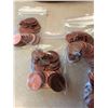 Image 4 : Canadian Pennies by Year With Woven Basket