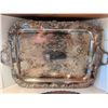 Image 15 : Silver Plate Serving Trays, Bowls, and Dishes (Burney, Sheffield, Crown)