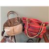 Image 2 : 3 Assorted Handbags: The Sak, David Jones Paris, and Unbranded