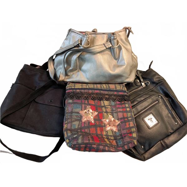 Handbags and Shoulder Bags Lot of 4