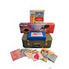 Image 1 : Lot: Vintage Books, Games, Radio Shack Metal Detector & Case