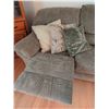 Image 5 : Three-Seater Reclining Sofa with Assorted Cushions