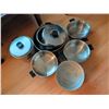 Image 2 : Stainless Steel Steamer and Pot Set with Lids