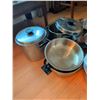 Image 3 : Stainless Steel Steamer and Pot Set with Lids