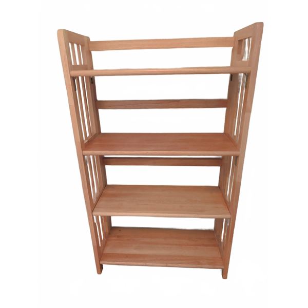 Four Shelf Bookcase / Shelf - Light Finish