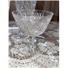 Image 3 : 24 Cut Crystal Stemware Glasses with Etched Pattern