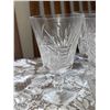 Image 5 : 24 Cut Crystal Stemware Glasses with Etched Pattern