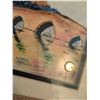 Image 4 : Framed Cabin Cross-Stitch and Framed Landscape Print