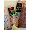Image 6 : Large Assortment of Craft Supplies, Decorations and Books, Shelf Not Included