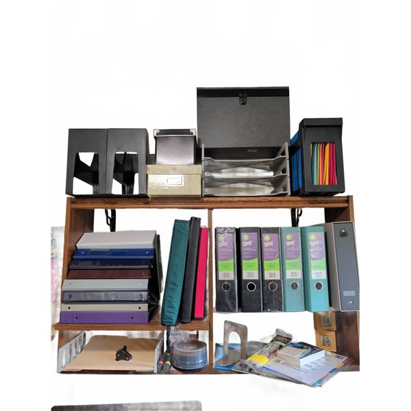 Back to School Basics Office and Filing Supplies Lot