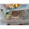 Image 6 : Massive Craft Supplies Lot with Storage Drawers