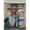 Image 8 : Massive Craft Supplies Lot with Storage Drawers
