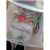 Image 9 : Massive Craft Supplies Lot with Storage Drawers