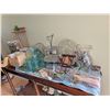 Image 2 : Kitchen Collection - New Mason Jars Lemonade Set Crystal Platters EP Flatware