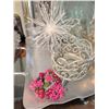 Image 6 : Glass and Crystal Tableware Lot with Silver Trays & More