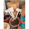 Image 11 : Garden Supplies Lot With Pots, Tools, Seeds, And Planter