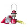 Image 1 : Coleman Red Lantern With Canadian Flag and Yellow Rope
