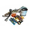 Image 1 : Electrical Essentials Lot with Cables, Tape, Tools, and Drill Bits