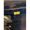 Image 8 : Union Trunk & Luggage Co. Blue Metal Trunk with Brass Hardware