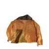 Image 1 : Handmade Suede Leather Pullover with Lace Up Sleeves