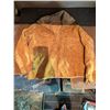 Image 2 : Handmade Suede Leather Pullover with Lace Up Sleeves