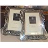 Image 3 : Two Metal 5x7 Picture Frames and Small Vinyl Stool