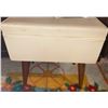 Image 4 : Two Metal 5x7 Picture Frames and Small Vinyl Stool