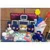 Image 2 : Lot: Yarn, Silver Plated Frame Set, Craft Supplies