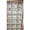 Image 6 : Decorative Laminate 24-Cube Cabinet With Storage Compartments