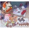 Image 1 : Large Craft Supplies Lot With Patterns, Yarn, Fabrics, Doll Heads
