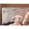 Image 2 : Framed Roy Rogers and Trigger Signed Photograph