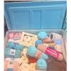 Image 3 : Yarn and Craft Supplies in Storage Bins