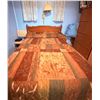 Image 1 : Bedroom Furniture Set With Bed, Dresser, Chair, and Wall Lamp