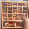 Image 2 : Sewing Notions Organizer Lots With Thread, Candle, Glasses