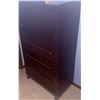 Image 2 : Five-Drawer Brown Wooden Dresser