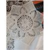 Image 6 : Antique Linens, Doilies, and E.W. Nelson Camrose Wood Box