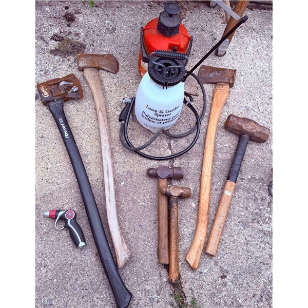 Axes, Hammers, and Lawn & Garden Sprayers Group