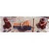 Image 2 : Automotive Tools Including Bottle Jacks, Tire Irons, and Bench Vise